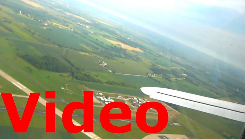 P1000231 Demo Flight ub N83MZ - Arriving at Dodge County Airport (UNU) in Marc Zeitlin's Cozy Mark IV (N83MZ)