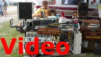 P1000301 Jerry Sleger's One Man Band performing a little at EAA Oshkosh AirVenture