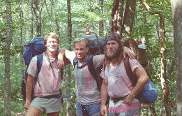 Hiking with Earl and Gavin in simpler times