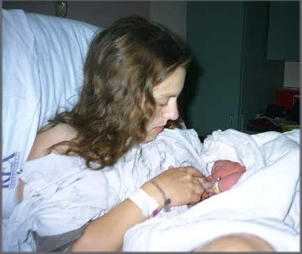 Daniel's First Feeding